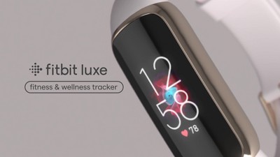 Fitbit Luxe Wellness & Fitness Tracker (negro/grafito