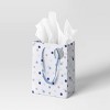 Christmas Festive Frost Petite Blue Gray Dot - Wondershop™ - 2 of 3
