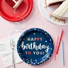 10ct Everyday Happy Birthday Dinner Paper Plates - Spritz™ - image 2 of 3