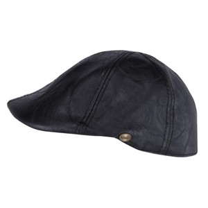 Epoch Hats Company Men's Faux Leather Duckbill Ivy Cap - 1 of 4