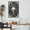 Stupell Industries Dead & Breakfast Spooky Skull Framed Giclee Art, Black, 20" x 30" - 3 of 4