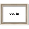 PosterPalooza | Photo Size Classic Modern Silver Frame - UV Acrylic, Foam Board Backing, Hanging Hardware - 2 of 4