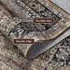 Retro Distressed Rug for Living Room Bedroom Decor Vintage Soft Thin Low Pile Soft Area Rug Indoor Washable Non Slip Carpet - 4 of 4