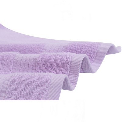 Lilac Oversized Cotton Kids Bath Towel Set