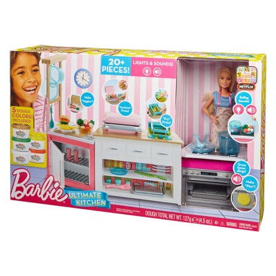 ultimate barbie kitchen