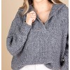 Women's Sawyer Collared Sweater - AEMI + CO - 3 of 4