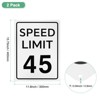 Unique Bargains Aluminum Weather Resistant Waterproof Rust Free Traffic Sign 2 Pcs - 2 of 4