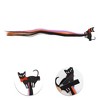 Unique Bargains Halloween Cat Style Hair Clips Black Orange Purple 1 Pc - 3 of 3