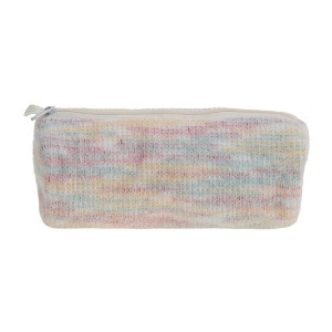 Unique Bargains 1 Pc Plush Style Drawstring Makeup Bag for Vacation Wool - 1 of 4