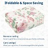 GustoWave Various sizes Modern Floral Machine Washable Indoor Waterproof Area Rug for Bedroom, Living Room, Pink - 4 of 4