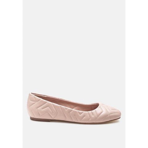 Обувь London Rag Womens Janice Quilted Ballerina Flats 7