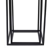 Set of 2 Contemporary Wooden Pedestals Black - Olivia & May: Indoor Nesting Accent Tables, No Assembly Required - 4 of 4