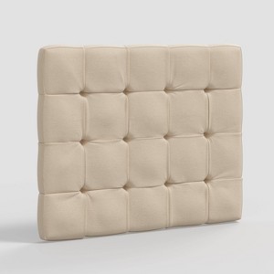 Twin Ryan Tufted Stick-on-the-Wall Dorm Headboard - Threshold™ - 1 of 4