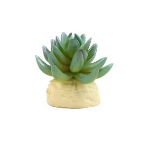 Unique Bargains Plastic Cactus Plant Terrarium Reptile Tank Habitat Decor for Reptiles Green - 1 of 4