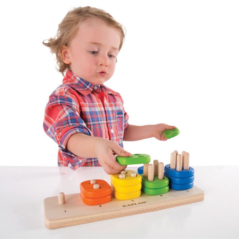 Kaplan Early Learning Toddler Stacking Number Board, 2 of 4