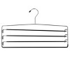 Racxily (4 pack) 4-Tier Pant & Skirt Hanger, Heavy Duty Metal, Space Saving - 4 of 4