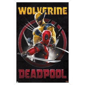 Trends International Marvel Deadpool & Wolverine - Duo Framed Wall Poster Prints - 1 of 4