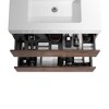 NicBex 24" Bathroom Vanity with Sink, One-piece Wall Mounted Vanity, Bathroom Cabinet Storage with 2 Spacious Drawers for Bathroom - 3 of 4