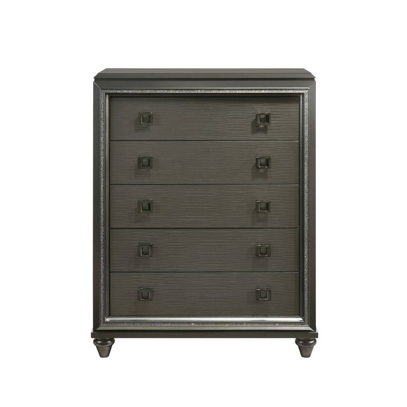 Farris 5 Drawer Chest Black - Picket House Furnishings, 3 of 14