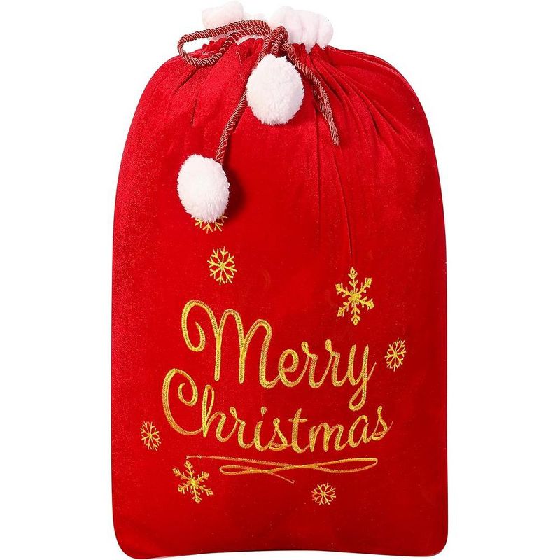Large Red Santa Sack Bag, 1 of 7