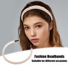 Unique Bargains Women's Faux Crystal Headband 0.59" Wide 1Pc - 2 of 4