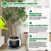 Dia Round Self-Watering Planter (10" Pot Opening) with Drainage & Water Monitor - 4 of 4