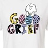 Women's - Peanuts - Good Grief Charlie Brown Cropped Graphic T-Shirt - 2 of 4