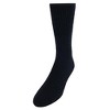 Vannucci Men's Super Soft Mid-Calf Ribbed Dress Socks (1 Pair) - 2 of 4