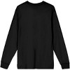 Halo Infinite Master Chief Head Armor Crew Neck Long Sleeve Men's Black Tee - 3 of 3