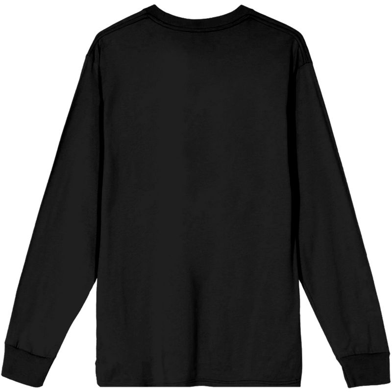 Sesame Street Elmo Men's Black Long Sleeve Shirt, 3 of 4