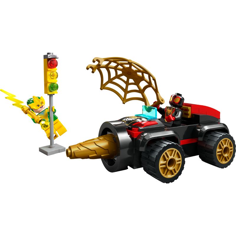 LEGO Marvel Drill Spinner Vehicle, Miles &#34;Spin&#34; Morales Car, Marvel Toy, 10792, 3 of 8