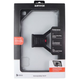 Griffin Survivor Endurance Series Case for Samsung Galaxy Tab A7 - Black - 1 of 1