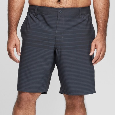 mens hybrid swim trunks