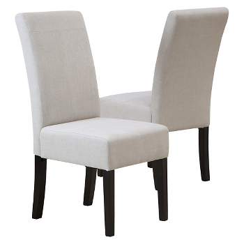 Set of 2 T-Stitch Fabric Dining Chair - Christopher Knight Home