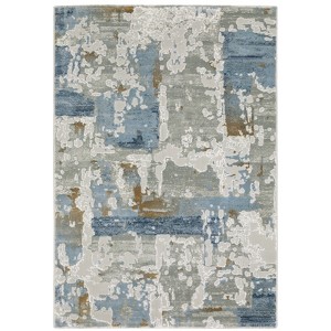 Oriental Weavers Easton 4518X Grey/ Blue Indoor Area Rug - 5'3" x 7'6" - 1 of 4