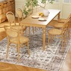 HOMCOM Area Rug, Boho Machine Washable Rug, Non-Slip Low Pile Carpet for Living Room, Bedroom, Dining Room, Home Office - 4 of 4