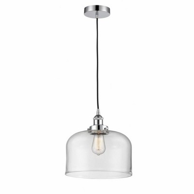 Bell - 1 Light Mini Pendant In Industrial Style-11.75 Inches Tall and 12 Inches Wide