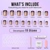 BTArtboxnails Braveheart Short Square Nails - Press On Nails - 4 of 4