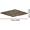 Allegra K Women's Animal Print Leopard Rhombus Neck Scarves Neckerchief - 3 of 4