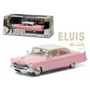 Elvis Presley 1955 Cadillac Fleetwood Series 60 "Pink Cadillac" (1935-1977) 1/43 Diecast Model Car by Greenlight - 1 of 3