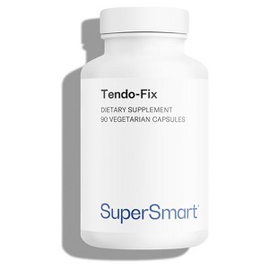 SuperSmart Tendo-Fix 750mg per Day - TendoGuard Collagen Type 1, 2, 5, 10 - with Hyaluronic Acid | Non-GMO & Gluten Free - 90 Vegetarian Capsules - 1 of 1