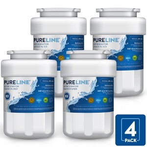 PureLine MWF Replacement Water Filter for GE® Refrigerators, Replaces Kenmore 46-9991, Smartwater MWFP and Filter Models MWFINT, GWF, GWFA (4 Pack) - 1 of 4