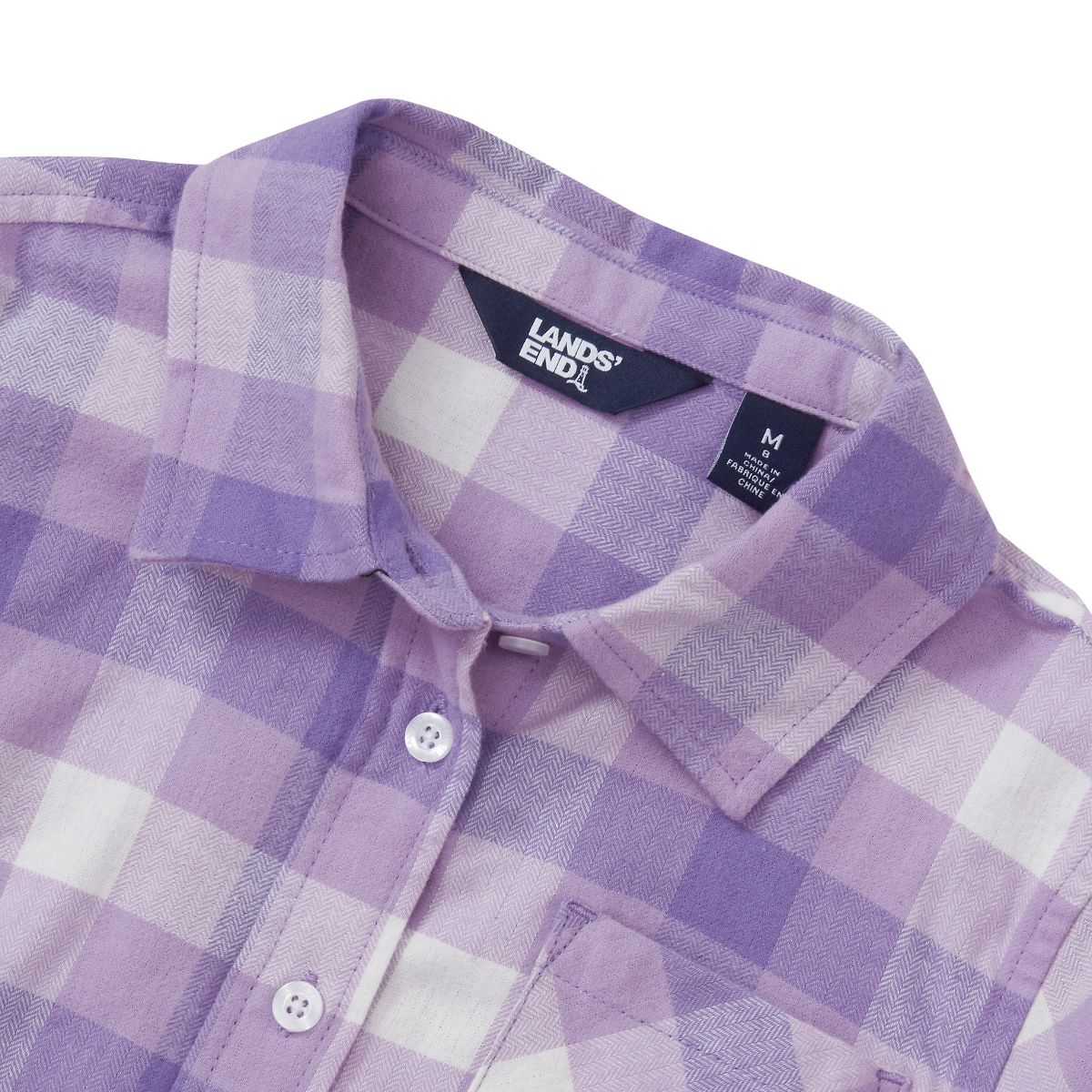 Lands' End Kids Flannel Shirt - thumbnail 6