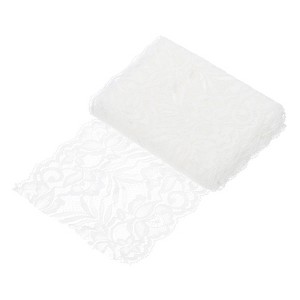 Unique Bargains Floral Pattern Decorative Gift Wrapping DIY Lace Ribbon - 1 of 4