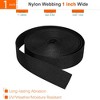 Itopfox Heavy Duty Nylon Webbing Straps with Quick Release Buckles and Tri-Glide Sliders for DIY Repair and Outdoor Gear - 3 of 4