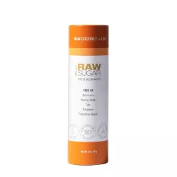 Raw Sugar Raw Coconut + Lime Aluminum Free Deodorant  - 2oz