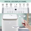 12,000 BTU Portable Air Conditioner for Rooms Up to 550 Sq.Ft, 3-in-1 AC/Dehumidifier/Fan - 2 of 4