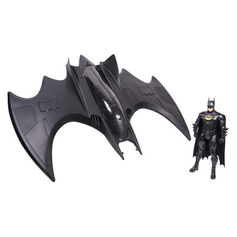 DC Comics, Batman Batmobile with 4” Batman Figure, Lights and Sounds, The  Batman Movie Collectible, Kids Toys for Boys and Girls Ages 4 and up