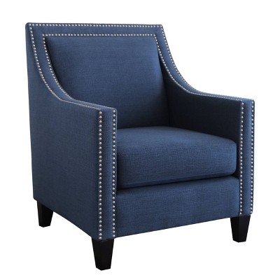 target blue accent chair