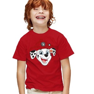 Boys' Short Sleeve Paw Patrol Marshall Grin T-Shirt - 1 of 4